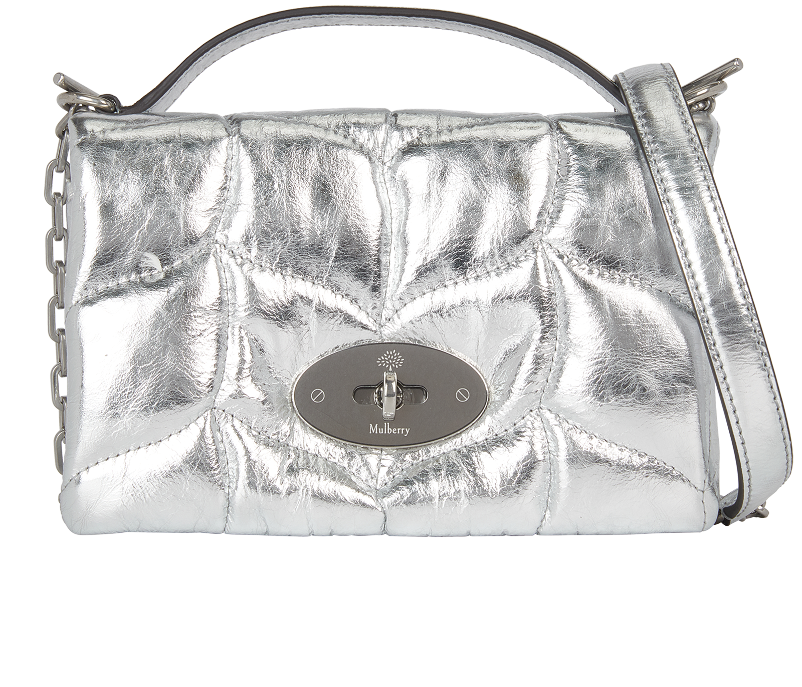 Metallic Tiny Softie, Mulberry - Designer Exchange | Buy Sell Exchange